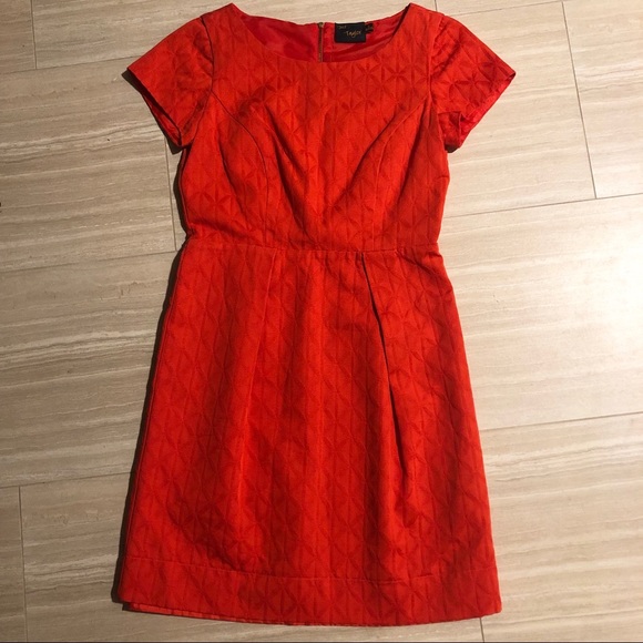 Just Taylor brand cap sleeve sheath dress - red - Picture 2 of 8
